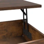 Coffee Table with Storage, Lift-Top Wooden Center Table for Home & Office, Rustic Brown(Shipment from Walmart) - Image 4