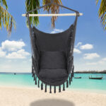 Pillow Tassel Hanging Chair Gray - Image 7