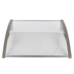 Same Code 43523055 HT-100 x 96cm Household Application Door & Window Rain Cover Eaves Gray Holder - Image 18
