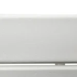 36*36*47cm Single Layer Square HDPE Side Table White - Image 18