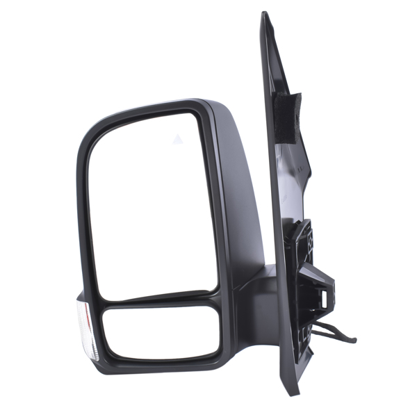 Left Power View Mirror w/ BSM, Signal Light Heated Fits for Mercedes-Benz Sprinter 1500 2500 3500 3500XD 2019-2024 9108111700 9108113900 9108114100