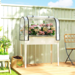 Garden Bed with Mini Greenhouse - Image 7