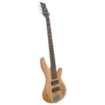 Do Not Sell on Amazon 44 Inch GIB 5 String H-H Pickup Laurel Wood Fingerboard Electric Bass Guitar with Bag and other Accessories Burlywood - Image 8