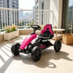 Blue 6V Toddler Electric Vehicle – with Toy-Carrying Back Trailer, Gentle Forward & Backward, Durable Wear-Resistant Wheels 18-36 Months - Image 21