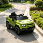 Green 12V Electric Kids Ride on Car – Remote, Suspension, 3 Speed Modes, Lights, Music, Horn - Image 7