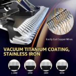 LCD Professional Hair Clippers Beard Trimmer Men Hair Cutting Cordless Barber Shaving Machine (US Logistics only For USPS. TK/TMEU only For self-pickup, products W/ battery self-pickup For USPS, must provide hazardous goods shipping lable) - Image 5