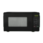0.7 Cu ft Countertop Microwave Oven, 700 Watts, Black, New (Shipment from Walmart)