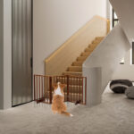 The Wooden Dog Fence Brown - Image 4
