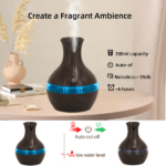 Portable USB Humidifier Diffuser for Travel & Office 300ml Compact Cool Mist for Dry Air with 2 Essential Oils, Perfect for Car, Desktop, Bedroom - Image 7