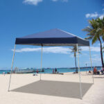8*8ft Portable Home Use Waterproof Folding Tent Blue - Image 28