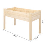 119*57*76cm Wood Planting Frame Tall Foot Type SAME AS 72665270 - Image 3