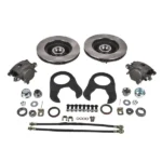 Disc Brake Kit 11 Inch 5 on 4-3/4 Metric Caliper Replacement for Ford Spindle 1937-1948 - Image 4