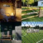 CIFbuy Aluminum Yard Sign Home Decor For Bar Porch Outdoor Living Christmas Ornament (TikTok, temu pick-up service) - Image 5