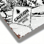 CIFbuy 1pc 2D Flat Metal Sign Freeride Snowboard Plaque, Sturdy Metal Wall Art For Bars Bedrooms Restaurants Kitchens Home Decor, 8x12 TikTok, TikTok, Self-pickup Logiopics - Image 5