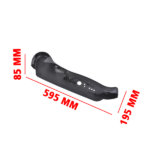 Front Left Driver Side Seat Trim Panel Fits for Tesla Model 3 Sedan 2017-2023 Model Y Sport Utility 2020-2025 Black 1Pc - Image 6