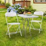 Replace 59374361 76*50*70.5cm Liftable Garden Plastic Table White - Image 24