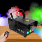 400W Fog Machine RGB LED Party Club DJ Fogger Rapid Heating Remote Control Wedding Stage Smoke Machine - Image 6