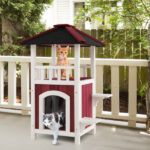 36" Compact Space‑Saving Cat Activity Center, Heavy‑Duty Stable Cat Climbing Furniture with Plush Rest Areas & Pom‑pom Toy for Kittens & Adult Cats - Image 13