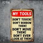 CIFbuy Funny Do Not Touch Metal Wall Decor Iron Sign For Kitchen Bar Cafe Garage Commercial Use (TikTok, temu pick-up service) - Image 18