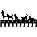CIFbuy Dog-Themed Metal Key Holder & Animal-Inspired Wall Hook - Space-Saving Home Storage Solution for Hats, Coats & Accessories(TikTok/temu self-pickup orders) - Image 3