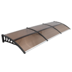 Same Code 04553002 HT-300 x 100 Household Application Door & Window Rain Cover Eaves Brown Board & Black Holder - Image 2