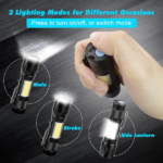 2 Pack USB Rechargeable Small LED Flashlights Camping Flashlight Work Light (US Logistics For USPS/DHL/Fedex/UPS. No designated logistics accepted TK/TMEU only For self-pickup - Image 10