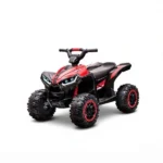 Red 12V Kids Electric ATV – Quad Car with Forward/Reverse, Music, for 3+ Years Old - Image 2