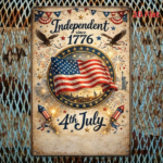 CIFbuy Celebrating Independence Since 1776 2D Flat Metal Sign 11.81x, 11.81x7.87in American Pride Decor 4th Of, July Patriotic Porch Yard Home W ikTok, ikTok, ecor 4th Of Self-Sickup Logiope Wn Pride Decor - Image 5