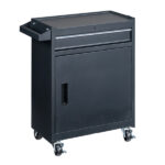 4 Drawstring Cabinet Steel Black Lock 330lb Instrument Cart Storage Room - Image 21