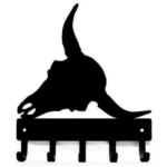 CIFbuy™ Modern Black Metal Wall Hook Industrial Farmhouse Coat Rack Minimalist Art (TikTok, temu pick-up service) - Image 6