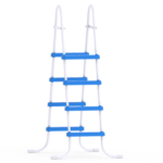 4-Step 52in Iron Pool Ladder (Gray Frame + Gray Steps) - Image 20
