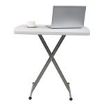 Replace 59374361 76*50*70.5cm Liftable Garden Plastic Table White - Image 51