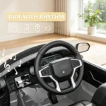 Gray 12V Electric Ride on Car – Kids Ride-on Toy - Image 4