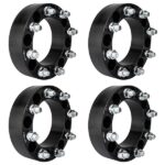 2pcs 2" 8 Lug Wheel Spacers 8x6.5 For Dodge Ram 2500 3500 Ford F-250 9/16" Studs - Image 5
