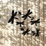 CIFbuy™ Iron Dragonfly & Vine Wall Art, Farmhouse Style Wall Hanging, Nature Theme Home Decor (TikTok, Temu: Self-pickup available) - Image 5