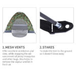 3-4 Person Camping Dome Tent Camouflage - Image 18