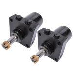 Pair Hydrulic Wheel Motor 114-0549 Replacement for Exmark Parker TE0195JS250AAMU 1140549 - Image 2