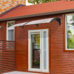 Same Code 99972412 HT-200 x 100 Household Application Door & Window Rain Cover Eaves Black Holder - Image 35