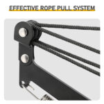 24ft Manual Pole Saw, Lightweight Tree Trimmers Long Handle Pruner Set, Sharp Steel Blade and Scissors Pole Saw for Trimming Palm, Pear Tree, Fir Tree, Other High Trees and Shrubs - Image 8