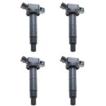 PACK OF 4 IGNITION COIL T1111 UF333 9091902244 FOR Toyota Camry Lexus Scion 1.8L 2.4L
