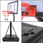Same Model Code: 13290080 HY-B064S Portable Movable Swimming Pool PVC Transparent Backboard Basketball Stand (Basket Adjustment Height 1.15m-1.35m) Maximum Applicable For 7 # Ball - Image 15