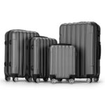 Vertical pattern four-in-one universal wheel with handle trolley case 16in 20in 24in 28in ABS aluminum alloy trolley classic color - dark gray N101 product upgrade - Image 12