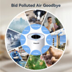 The shipping method cannot be specified; the order may be shipped via Lasership. Amazon&TEMU: Prohibited,No weekend orders. 1350 Sq Ft Air Purifiers for Home Large Room Pets H13 True HEPA Air Purifier Cleaner with 360° Air Inlet, Fragrance, 13dB Air Purifier for Bedroom Smoke - Image 5