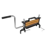 Clothes Hand Crank Wringer Fit for Portable Washer Extract Moisture from Towels - Yellow & Black - Image 2