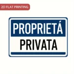CIFbuy Italian Private Property Vintage Metal Sign Proprietà Privata No Trespassing Garden Garage Iron Wall Decor (TikTok, temu pick-up service)
