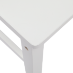 Flip Top Kids Table and Chair Set, Wood Activity Table Set with Storage Space for Arts Crafts, White - Image 12