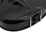 New 3/4 Acoustic Violin Case Bow Rosin Black - Image 14