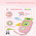 (TEMU&TK only supports PICKUP)Talking Flash Cards,Kids Toddler Flash Cards with 224 Sight Words,Autism Sensory Toys,Speech Therapy Toys,Learning Educational Gifts for Age 1 2 3 4 5 Years Old Boys and - Image 7