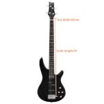 [Do Not Sell on Amazon] GIB Electric Bass Guitar Full Size 4 String Black - Image 18