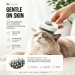 Pet Slicker Brush for Cats & Dogs - Image 8